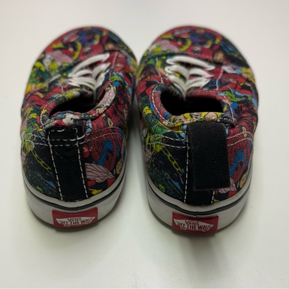 2/10$ Vans X Marvel Toddler Boys 10 Slip On Sneaker Comic Book Superhero Shoes - Picture 3 of 6
